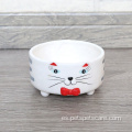 Price Cat Food Bowl Tazón de cerámica para gatos